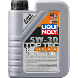 Alyva LIQUI MOLY 5W30 Top Tec 4200 1L
                                LIQUI MOLY                                LIQ5W30-4200-