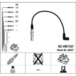 uždegimo laido komplektas
NGK RC-VW1107, NGK,