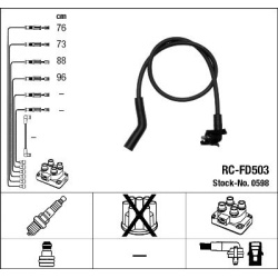 uždegimo laido komplektas
                                NGK                                                RC-FD503, NGK, 