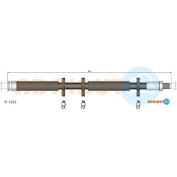 stabdžių žarnelė
                                ADRIAUTO                                                11.1232, ADRIAUT