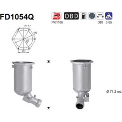 DPF, kietųjų dalelių filtras
                                                FD1054Q, AS, FD1054Q, auto detalė