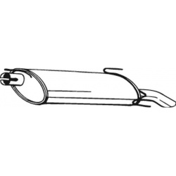 galinis duslintuvas
                                BOSAL                                                185-221, Nenurodytas