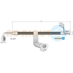 stabdžių žarnelė
                                ADRIAUTO                                                13.1271, ADRIAUT