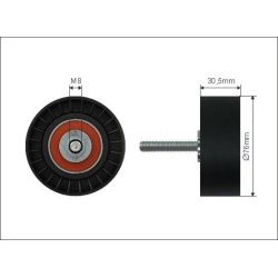 Įtempėjas diržo
                                CAFFARO                                                117-03, CAFFARO, 11