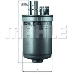 Filtras kuro diesel
                                MAHLE                                KL173, MAHLE, KL173, auto detalė