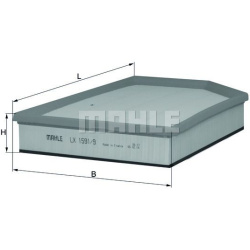 Filtras oro
                                MAHLE                                LX1591/9, MAHLE, LX15919, auto detalė
