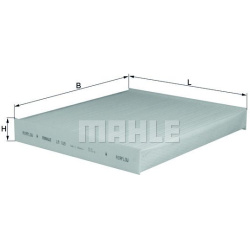 Filtras salono
                                MAHLE                                LA189, MAHLE, LA189, auto detalė