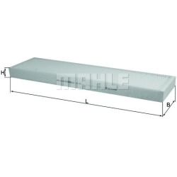 filtras, salono oras
                                MAHLE                                LA25, MAHLE, LA25, auto detalė
