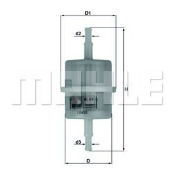 kuro filtras
                                MAHLE                                KL63OF, MAHLE, KL63OF, auto detalė