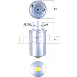 kuro filtras
                                MAHLE                                KL511, MAHLE, KL511, auto detalė