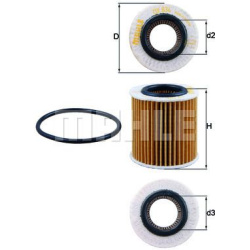 Filtras tepalo
                                MAHLE                                OX834D, MAHLE, OX834D, auto detalė