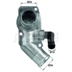 termostatas, aušinimo skystis BEHR
                                MAHLE                                TI4392D, MAHLE, TI43