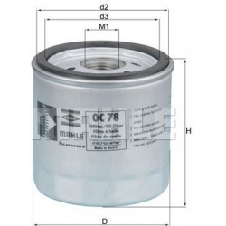 alyvos filtras
                                MAHLE                                OC78, MAHLE, OC78, auto detalė