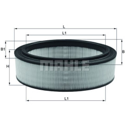 oro filtras
                                MAHLE                                LX2844, MAHLE, LX2844, auto detalė