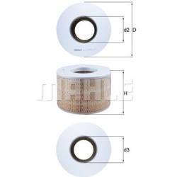 oro filtras
                                MAHLE                                LX1140, MAHLE, LX1140, auto detalė