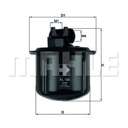 kuro filtras
                                MAHLE                                KL108, MAHLE, KL108, auto detalė