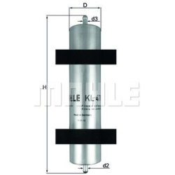 Filtras kuro diesel
                                MAHLE                                KL478, MAHLE, KL478, auto detalė