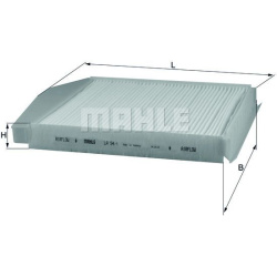 filtras, salono oras
                                MAHLE                                LA54/1, MAHLE, LA54/1, auto detalė