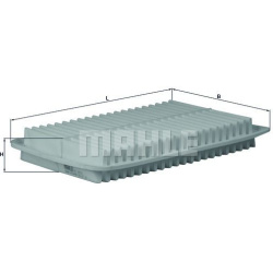 Filtras oro
                                MAHLE                                LX1612, MAHLE, LX1612, auto detalė