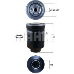 Kuro filtras
MAHLE KC261D, MAHLE, KC261D, auto