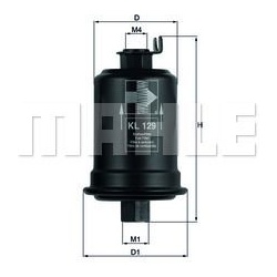 kuro filtras
                                MAHLE                                KL129, MAHLE, KL129, auto detalė