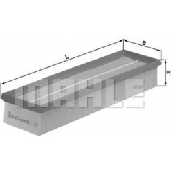 oro filtras
                                MAHLE                                LX617, MAHLE, LX617, auto detalė