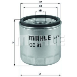 alyvos filtras
                                MAHLE                                OC91, MAHLE, OC91, auto detalė