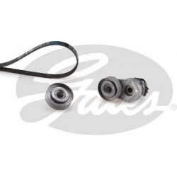 V formos rumbuotas diržas, komplektas Micro-V®
                                GATES                                K016PK1