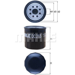 alyvos filtras
                                MAHLE                                OC215, MAHLE, OC215, auto detalė