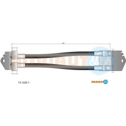 stabdžių žarnelė
                                ADRIAUTO                                                13.1225.1, ADRIA