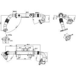 aušintuvas, išmetamųjų dujų recirkuliacija
                                NRF                                          