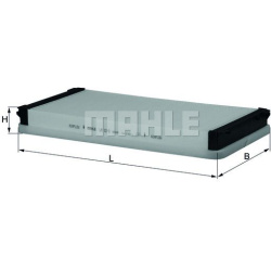 filtras, salono oras
                                MAHLE                                LA32/3, MAHLE, LA32/3, auto detalė