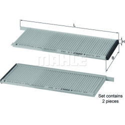 filtras, salono oras
                                MAHLE                                LA195/S, MAHLE, LA195/S, auto detal