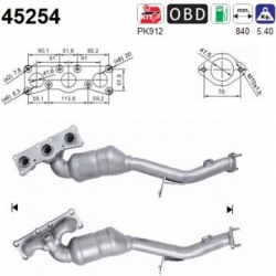 katalizatoriaus keitiklis
                                AS                                                45254, AS, 45254,