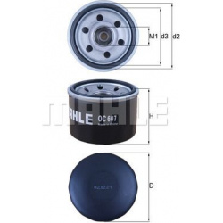 alyvos filtras
                                MAHLE                                OC607, MAHLE, OC607, auto detalė