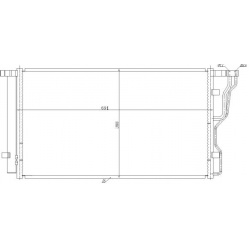 kondensatorius, oro kondicionierius EASY FIT
                                NRF                                350486, NRF, 