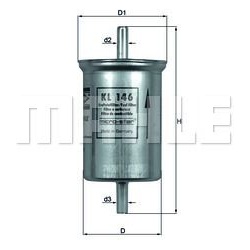 kuro filtras
                                MAHLE                                KL146, MAHLE, KL146, auto detalė