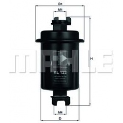 kuro filtras
                                MAHLE                                KL123, MAHLE, KL123, auto detalė