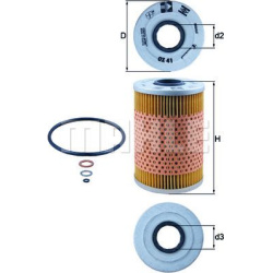 alyvos filtras
                                MAHLE                                OX41D, MAHLE, OX41D, auto detalė