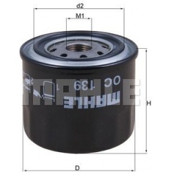 alyvos filtras
                                MAHLE                                OC139, MAHLE, OC139, auto detalė