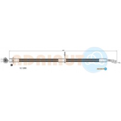 stabdžių žarnelė
                                ADRIAUTO                                                12.1288, ADRIAUT