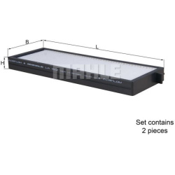 filtras, salono oras
                                MAHLE                                LA912/S, MAHLE, LA912S, auto detal�