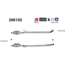 katalizatoriaus keitiklis
                                AS                                28613D, AS, 28613D, auto detalė