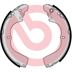stabdžių trinkelių komplektas ESSENTIAL LINE
                                BREMBO                                       