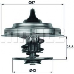 termostatas, aušinimo skystis
                                MAHLE                                TX1871D, MAHLE, TX1871D, 