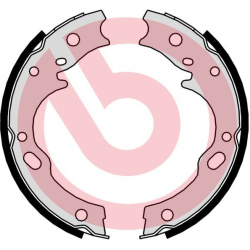 Stabdžių trinkelių komplektas, stovėjimo stabdis ESSENTIAL LINE
BREMBO