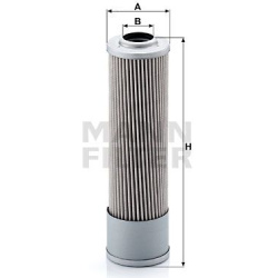 filtras, hidraulinė sistema
                                MANN-FILTER                                                H618,