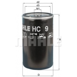 hidraulinis filtras, automatinė transmisija
                                MAHLE                                           