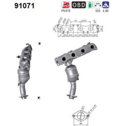 katalizatoriaus keitiklis
                                AS                                                91071, AS, 91071,