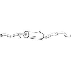 vidurinis duslintuvas
                                BOSAL                                288-305, Nenurodytas gamintojas, 2